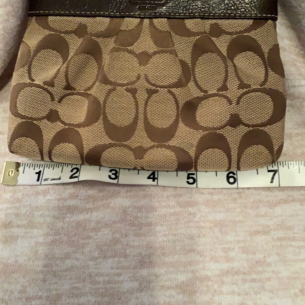 Signature Coach wristlet